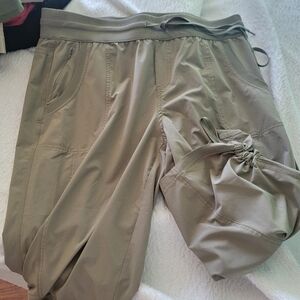 Intro. Women's Flowy Pants in Tan